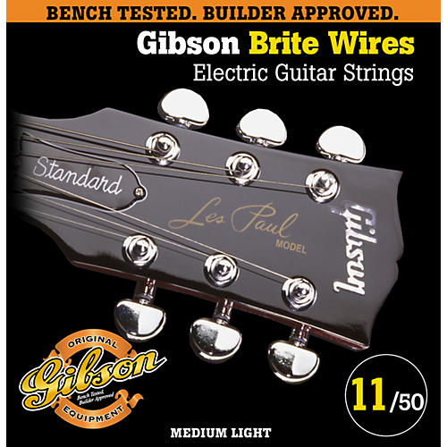 Gibson G700ML Medium Light Brite Wires Electric Guitar Strings