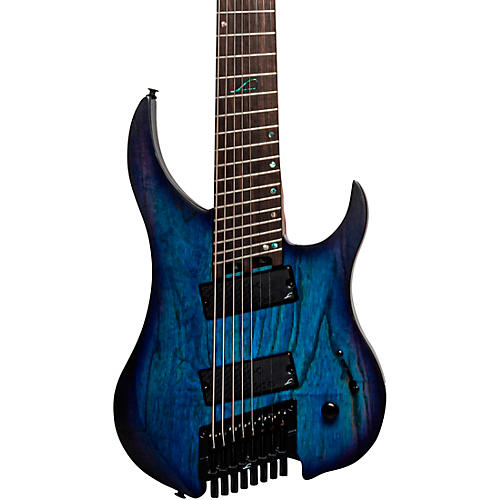 Legator G8FP Ghost Performance 8 8-String Electric Guitar Condition 2 - Blemished Cali Cobalt 197881108366