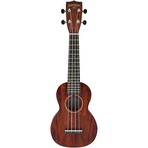 Gretsch Guitars G9100 Soprano Standard Ukulele with Ovangkol Fingerboard Condition 1 - Mint Vintage Mahogany
