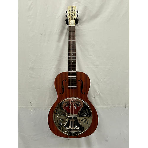 Gretsch Guitars G9200 Boxcar Round Neck Resonator Guitar Natural