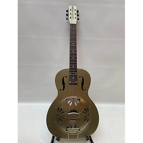 Gretsch Guitars G9201 Honeydipper Metal Round Neck Resonator Guitar METAL