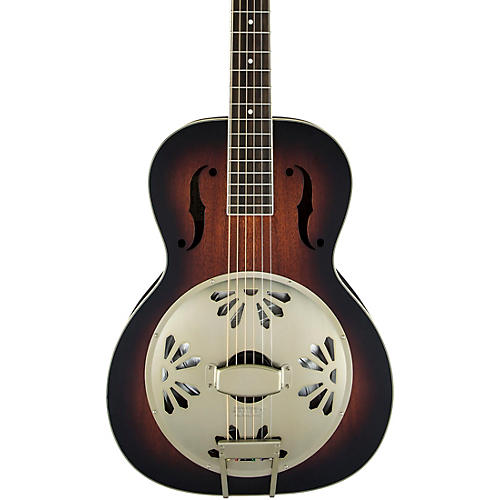 Gretsch Guitars G9241 Alligator Biscuit Round-Neck Resonator Guitar Condition 1 - Mint 2-Color Sunburst
