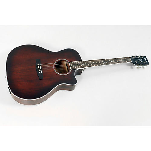 Cort GA-MEDX Grand Regal Mahogany Acoustic-Electric Guitar Condition 3 - Scratch and Dent Natural 197881204648