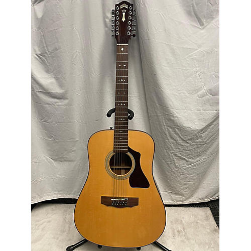 Guild GAD G212 Dreadnought 12 String Acoustic Guitar Vintage Natural