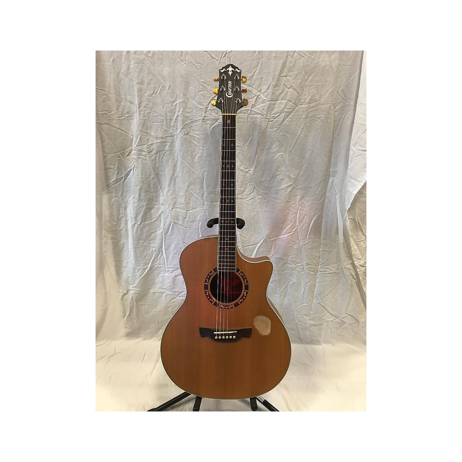 Used Crafter Guitars GAE 15/N Acoustic Electric Guitar Natural