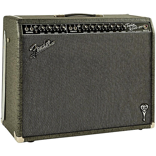 Fender GB George Benson Twin Reverb 2x12 Guitar Combo Amp Condition 1 - Mint Gray
