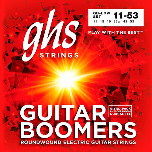 GHS GB-LOW Boomers Low Tune Electric Guitar Strings