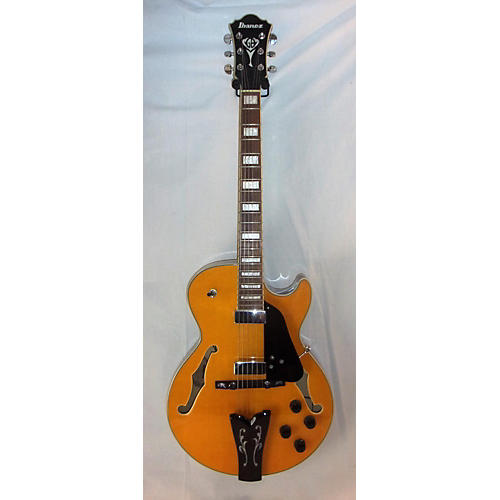 Ibanez GB10EM Hollow Body Electric Guitar Antique Amber