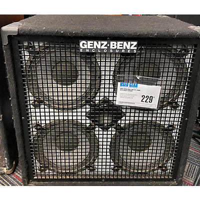 Genz Benz GB410T 4Ohm 4x10 Bass Cabinet