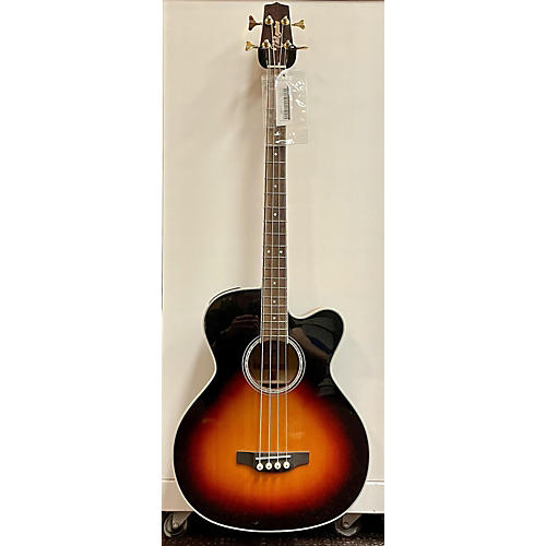 Takamine GB72ce Acoustic Bass Guitar Brown Sunburst