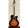Used Takamine GB72ce Acoustic Bass Guitar Brown Sunburst
