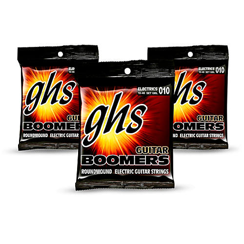 GBL Boomers Light Electric Guitar Strings - 3-Pack
