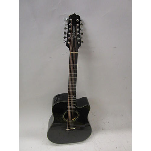 Takamine GD30CE-12 12 String Acoustic Electric Guitar Black