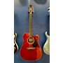 Used Takamine GD30CE-12 12 String Acoustic Electric Guitar Candy Apple Red