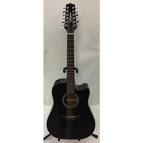 Takamine GD30CE-12 12 String Acoustic Electric Guitar Black