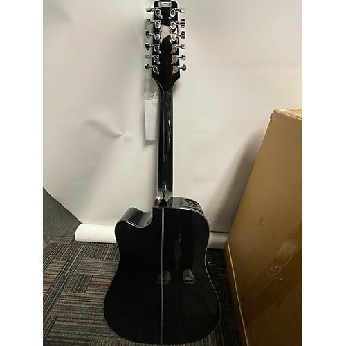 Takamine GD30CE-12 12 String Acoustic Electric Guitar Black