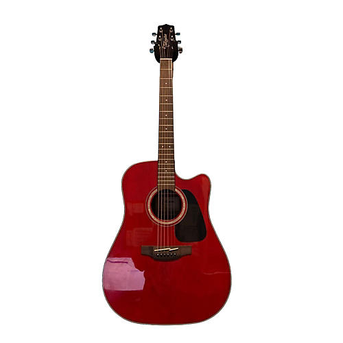 Takamine GD30CE Acoustic Electric Guitar Candy Apple Red