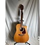 Used Takamine GD93CE Acoustic Electric Guitar Natural