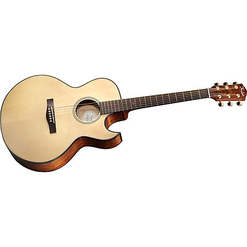 Fender GDC200 SCE Concert Acoustic-Electric Guitar Natural | Musician's  Friend