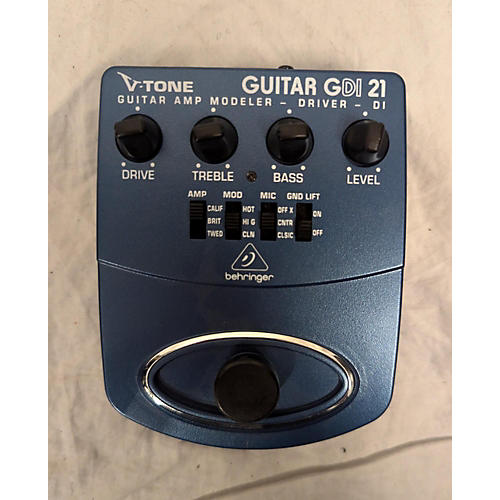 Behringer GDI21 V-Tone Guitar Driver Effect Pedal