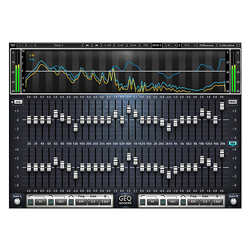 GEQ – 30 Band Graphic Equalizer Plugin - Waves Audio