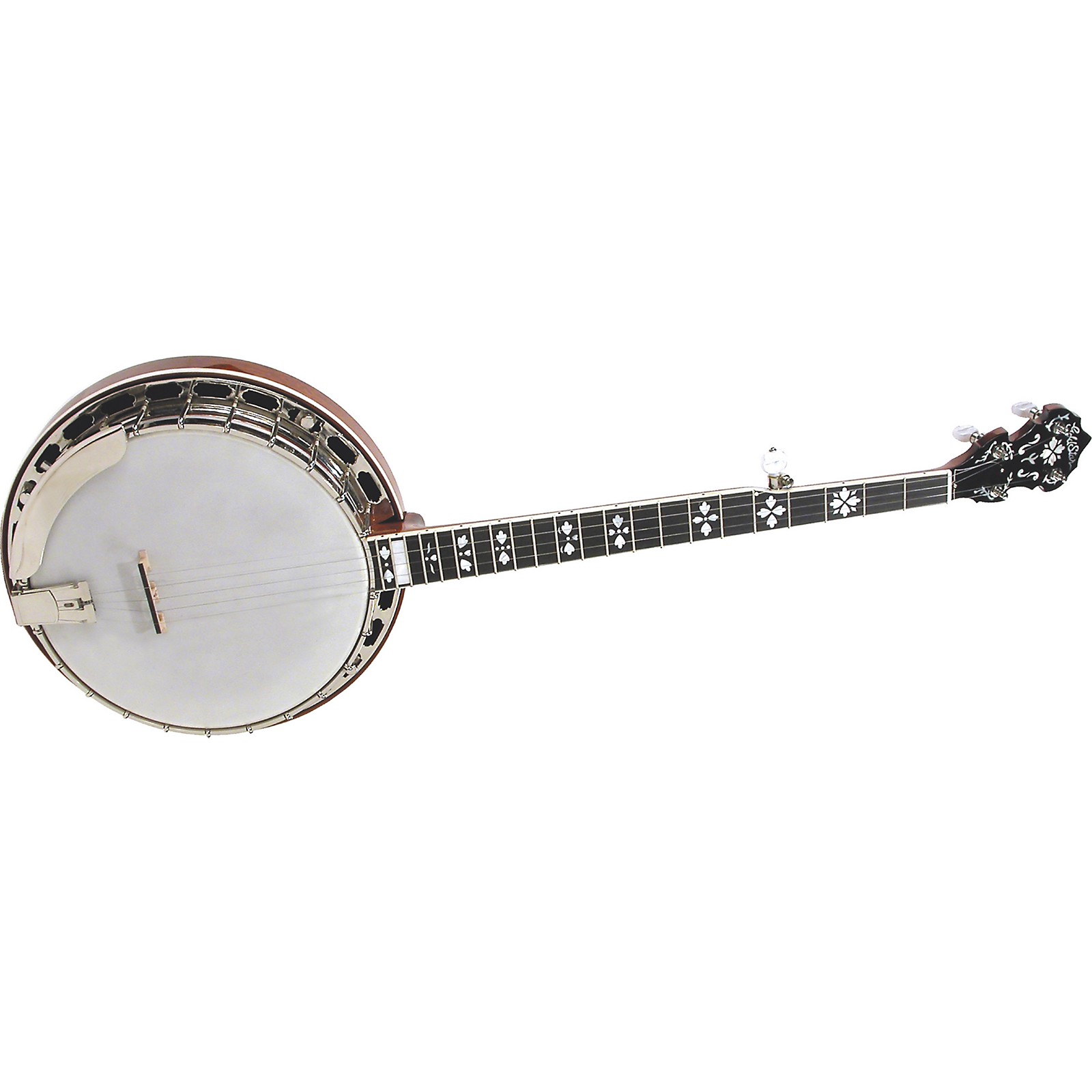 Gold Star GF100HF Mahogany Hearts and Flowers 5String Banjo