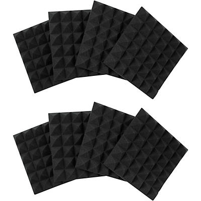 Gator GFW-ACPNL1212P-8PK Eight (8) Pack of 2 Inch -Thick Acoustic Foam Pyramid Panels 12x12