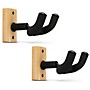 Proline GH5N Solid Wood Guitar Hanger 2-Pack - Natural