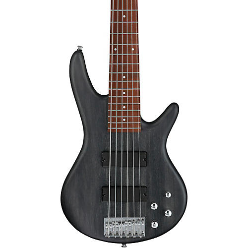 Ibanez GIO GSR206 6-String Bass Transparent Gray Flat