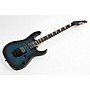 Open-Box Ibanez GIO Series RG320 Electric Guitar Condition 3 - Scratch and Dent Transparent Blue Sunburst 197881491949
