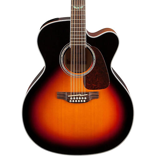 Takamine GJ72CE-12 G Series Jumbo Cutaway 12-String Acoustic-Electric Guitar Condition 1 - Mint Gloss Sunburst