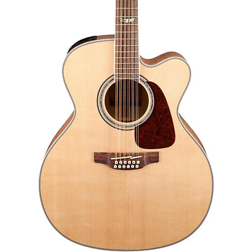 Takamine GJ72CE-12 G Series Jumbo Cutaway 12-String Acoustic-Electric Guitar Condition 2 - Blemished Natural, Flame Maple 197881144173