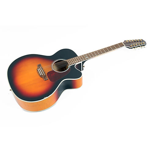 Takamine GJ72CE-12 G Series Jumbo Cutaway 12-String Acoustic-Electric Guitar Condition 3 - Scratch and Dent Gloss Sunburst 197881372927