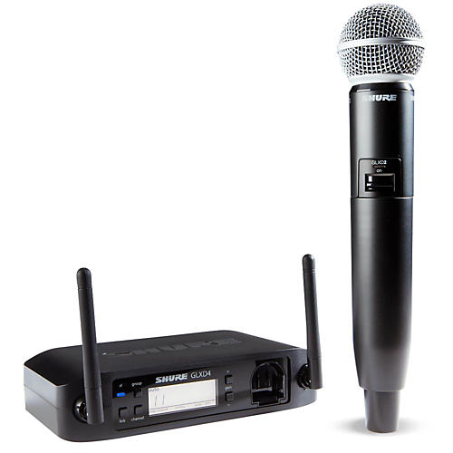 Shure GLX-D Wireless Vocal System with SM58 Mic Z2 | Musician's Friend