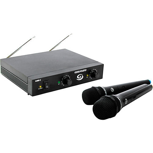 Gem Sound GMW-2 Dual-Channel Wireless Mic System EF