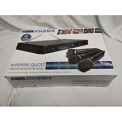 Gem Sound GMW-4 Handheld Wireless System