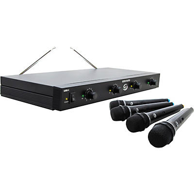 Gem Sound GMW-4 Quad-Channel Wireless Mic System