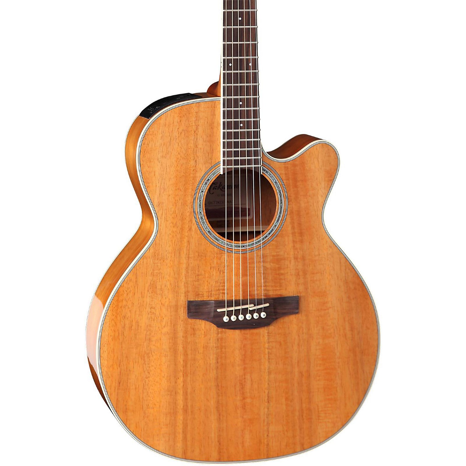 Takamine GN77KCE Mini Jumbo AcousticElectric Guitar Gloss Natural