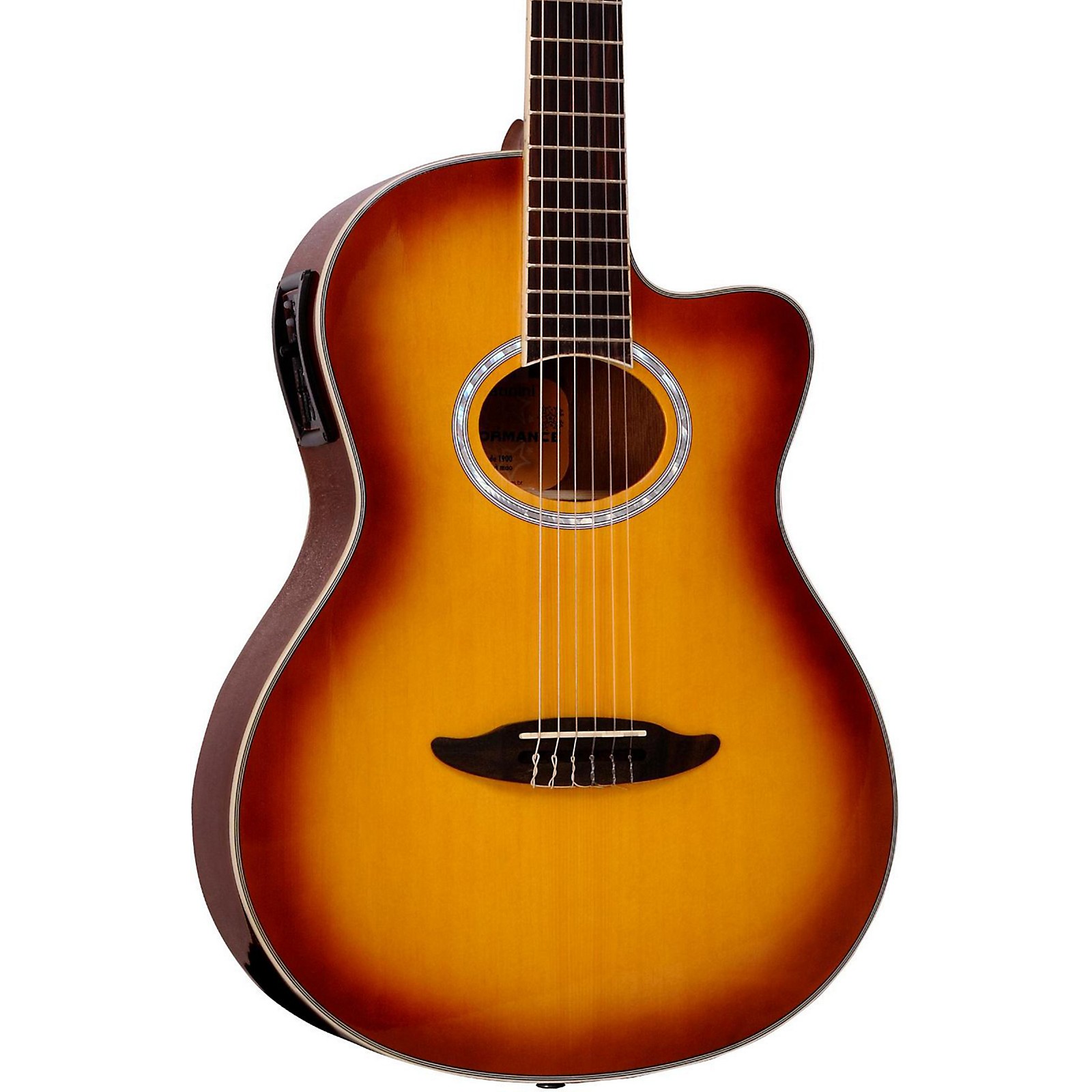 Giannini GNF8 CEQ Cutaway Nylon String AcousticElectric Guitar