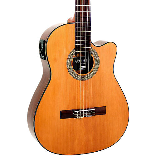 GNFLE CEQ N Cutaway Nylon String Acoustic-Electric Guitar