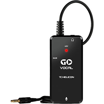 TC-Helicon GO VOCAL Microphone Preamp for Mobile Devices
