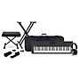 Roland GO:KEYS Keyboard Package With TASCAM TH-200X Studio Headphones & Accessories - Graphite