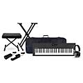 Roland GO:KEYS Keyboard Package With TASCAM TH-200X Studio Headphones and Accessories - GraphiteGraphite
