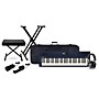 Roland GO:KEYS Keyboard Package With TASCAM TH-200X Studio Headphones and Accessories - Midnight Blue