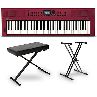 Roland GO:KEYS3 Music Creation Keyboard Essentials Bundle