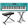 Roland GO:KEYS3 Music Creation Keyboard Essentials Bundle Midnight BlueTurquoise