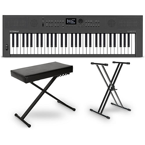 Roland GO:KEYS5 Music Creation Keyboard Essentials Bundle Graphite