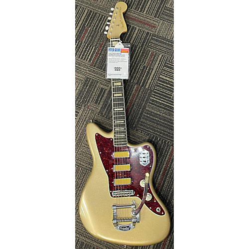 Fender GOLD FOIL JAZZMASTER Solid Body Electric Guitar Shoreline Gold