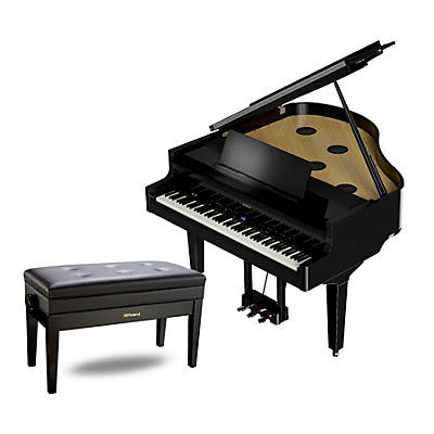 Roland GP-9M Digital Grand Piano With Moving Keys and Bench