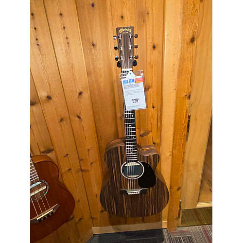 Martin GPC X Series Macassar Ebony Acoustic Electric Guitar Natural